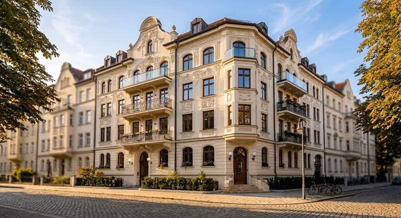 Wohngebäude als Beispiel für steuerliche Abschreibung bei Immobilien