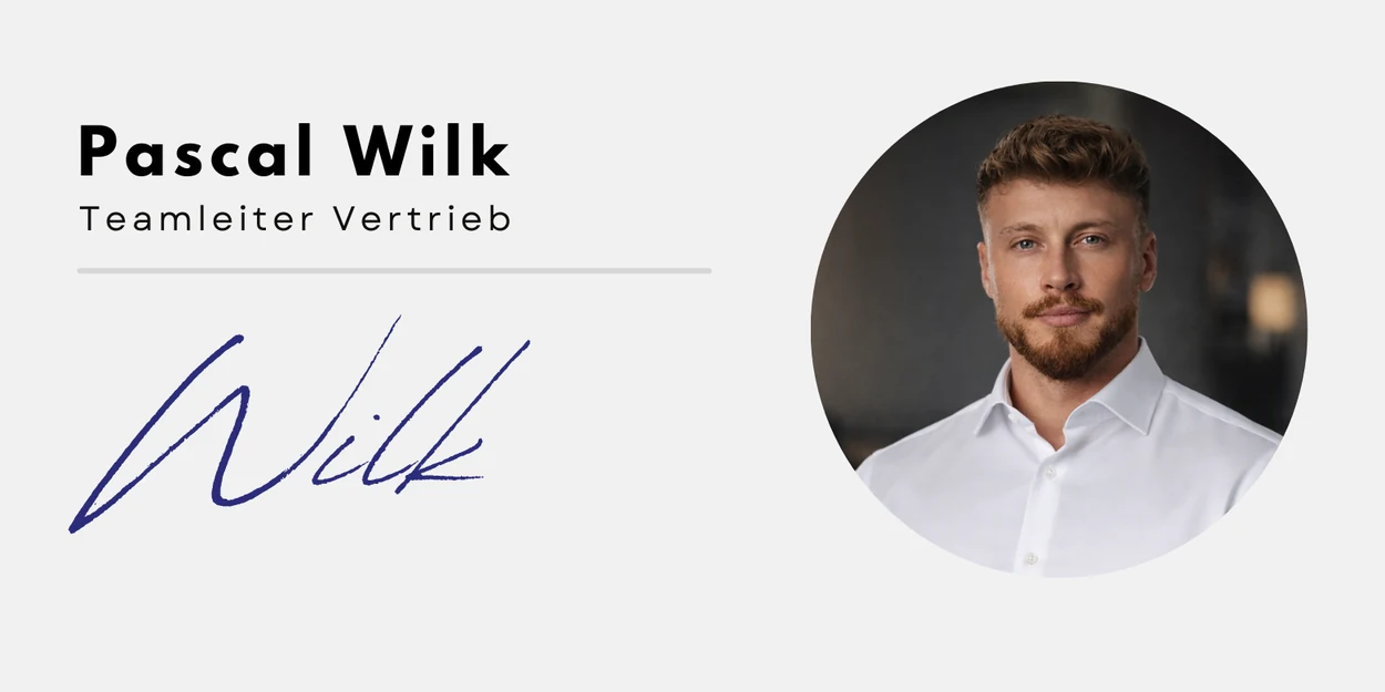 Pascal Wilk — Teamleiter Vertrieb